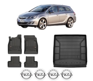 Set Covorase Presuri Auto Si Tavita Portbagaj OPEL ASTRA J Sports Tourer (P10) din 2010-2015 OPEL - Img 2