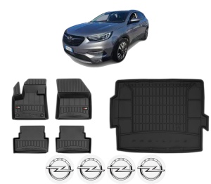 Set Covorase Presuri Auto Si Tavita Portbagaj OPEL GRANDLAND / GRANDLAND X (A18, P1UO) din 2017-2021 OPEL - Img 2