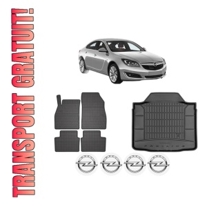 Set Covorase Presuri Auto Si Tavita Portbagaj OPEL INSIGNIA A (G09) din 2008-2017 OPEL