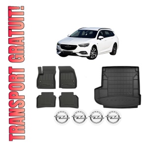 Set Covorase Presuri Auto Si Tavita Portbagaj OPEL INSIGNIA B Sports Tourer (Z18) din 2017-2020 OPEL
