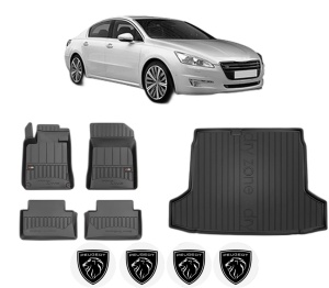Set Covorase Presuri Auto Si Tavita Portbagaj PEUGEOT 508 I (8D_) din 2010-2018 PEUGEOT - Img 2