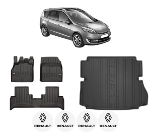 Set Covorase Presuri Auto Si Tavita Portbagaj RENAULT GRAND SCENIC III (JZ0/1_) din 2009-2016 RENAULT - Img 2