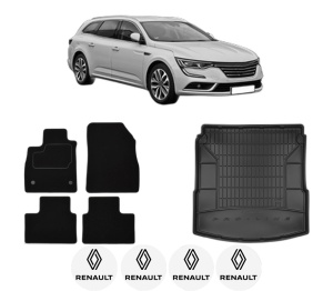 Set Covorase Presuri Auto Si Tavita Portbagaj RENAULT TALISMAN Grandtour (KP_) din 2016-2022 RENAULT - Img 2