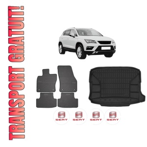 Set Covorase Presuri Auto Si Tavita Portbagaj SEAT ATECA (KH7, KHP) din 2016-2021 SEAT
