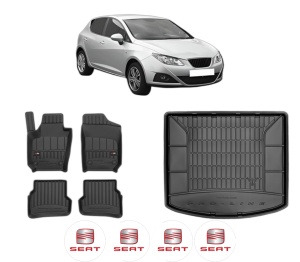 Set Covorase Presuri Auto Si Tavita Portbagaj SEAT IBIZA IV (6J5, 6P1) din 2008-2017 SEAT - Img 2