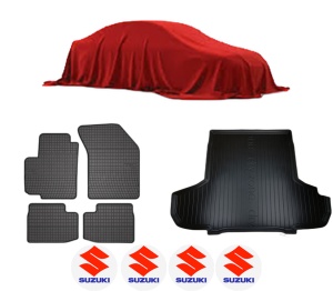 Set Covorase Presuri Auto Si Tavita Portbagaj SUZUKI SX4 (EY, GY) din 2006-2015 SUZUKI - Img 2