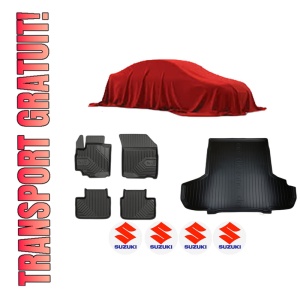 Set Covorase Presuri Auto Si Tavita Portbagaj SUZUKI SX4 (EY, GY) din 2006-2015 SUZUKI