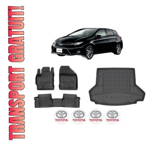 Set Covorase Presuri Auto Si Tavita Portbagaj TOYOTA AURIS (_E18_) din 2012-2018 TOYOTA