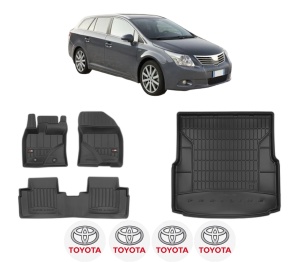 Set Covorase Presuri Auto Si Tavita Portbagaj TOYOTA AVENSIS Estate (_T27_) din 2008-2018 TOYOTA - Img 2