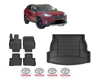 Set Covorase Presuri Auto Si Tavita Portbagaj TOYOTA RAV 4 V (_A5_, _H5_) din 2018-2020 TOYOTA - Img 2