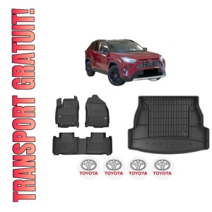 Set Covorase Presuri Auto Si Tavita Portbagaj TOYOTA RAV 4 V (_A5_, _H5_) din 2018-2020 TOYOTA