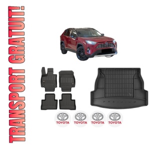 Set Covorase Presuri Auto Si Tavita Portbagaj TOYOTA RAV 4 V (_A5_, _H5_) din 2018-2020 TOYOTA