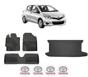 Set Covorase Presuri Auto Si Tavita Portbagaj TOYOTA YARIS (_P13_) din 2010-2020 TOYOTA - Img 2