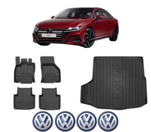 Set Covorase Presuri Auto Si Tavita Portbagaj Volkswagen ARTEON (3H7, 3H8) din 2017-2022 Volkswagen - Img 2