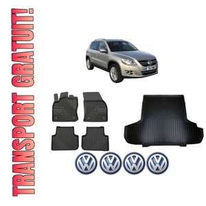 Set Covorase Presuri Auto Si Tavita Portbagaj Volkswagen TIGUAN VAN (5N_) din 2007-2018 Volkswagen