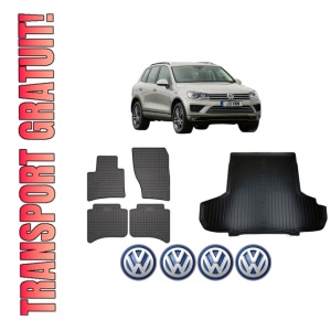 Set Covorase Presuri Auto Si Tavita Portbagaj Volkswagen TOUAREG (7P5, 7P6) din 2010-2018 Volkswagen