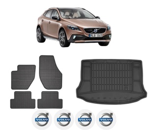 Set Covorase Presuri Auto Si Tavita Portbagaj VOLVO V40 Cross Country (526) din 2012-2019 VOLVO - Img 2