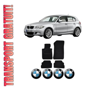 Set Covorase Presuri BMW Seria 1 (E81) din 2006-2012, Auto, Material Textil Mocheta, BMW