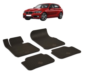 Set covorase presuri BMW Seria 1er F20/F21/F25 din 2011-2019, auto, din cauciuc thermoplastic - Img 7