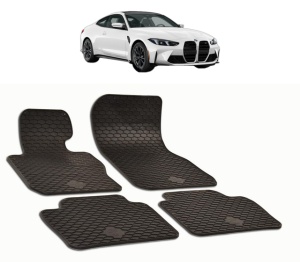 Set covorase presuri BMW Seria 4er G22 INCLUSIV HYBRID din 2020, auto, din cauciuc thermoplastic - Img 2