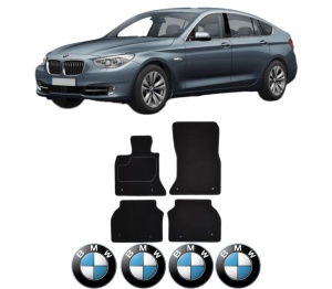 Set Covorase Presuri BMW Seria 5 GRAN TURISMO F07 din 2008-2017, Auto, Material Textil Mocheta, BMW - Img 2