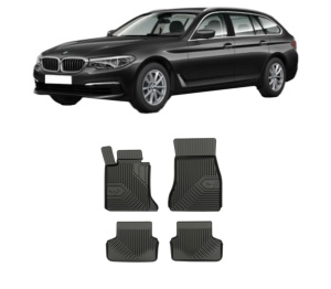 Set covorase presuri BMW Seria 5 Touring Van (G31) din 2017-2019, auto, din cauciuc thermoplastic, BMW Seria - Img 2