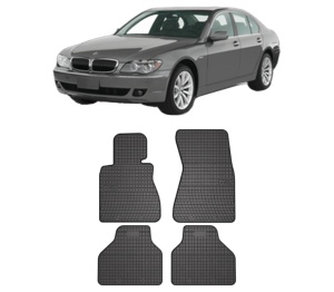 Set covorase presuri BMW Seria 7 (E65, E66, E67) din 2001-2009, auto, din cauciuc thermoplastic, BMW Seria - Img 2