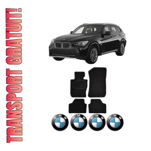 Set Covorase Presuri BMW Seria X1 (E84) din 2009-2015, Auto, Material Textil Mocheta, BMW