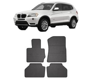 Set covorase presuri BMW Seria X3 (F25) din 2010-2017, auto, din cauciuc thermoplastic, BMW Seria - Img 2