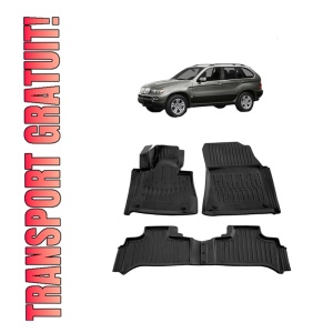Set covorase presuri BMW Seria X5 E53 din 1999-2006, auto, din cauciuc thermoplastic