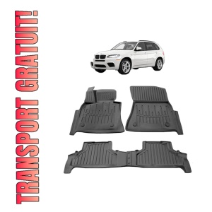 Set covorase presuri BMW Seria X5 E70 din 2006-2013, auto, din cauciuc thermoplastic
