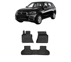 Set covorase presuri BMW Seria X5 (F15, F85) din 2013-2018, auto, din cauciuc thermoplastic, BMW Seria - Img 2