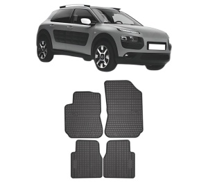 Set covorase presuri CITROEN C4 CACTUS din 2014-2018, auto, din cauciuc thermoplastic, CITROEN - Img 2