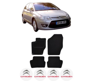 Set Covorase Presuri CITROEN C4 II (NC_) din 2009-2018, Auto, Material Textil Mocheta, CITROEN - Img 2