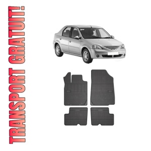 Set covorase presuri DACIA LOGAN I din 2003-2007, auto, din cauciuc thermoplastic, DACIA