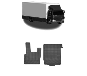 Set covorase presuri DAF CF 65 din 2001-2013, auto, din cauciuc thermoplastic, DAF - Img 2