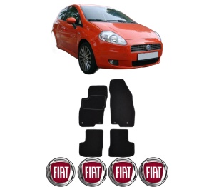 Set Covorase Presuri FIAT PUNTO (199_) din 2012-2018, Auto, Material Textil Mocheta, FIAT - Img 2