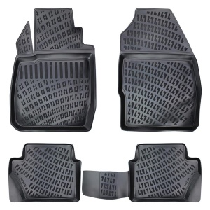 Set covorase presuri FORD FIESTA V din 2002-2008, auto, din cauciuc thermoplastic - Img 3