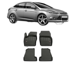 Set covorase presuri FORD FOCUS III Saloon din 2010-2020, auto, din cauciuc thermoplastic, FORD - Img 2