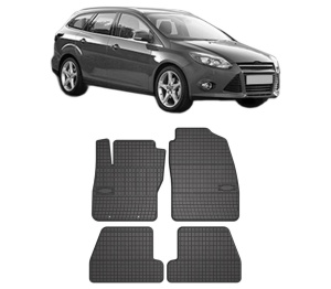 Set covorase presuri FORD FOCUS III Turnier din 2010-2020, auto, din cauciuc thermoplastic, FORD - Img 2
