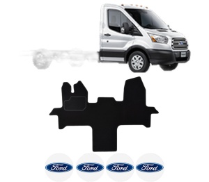 Set Covorase Presuri FORD TRANSIT V363 Platform/Chassis (FED, FFD) din 2013-2024, Auto, Material Textil Mocheta, FORD - Img 2