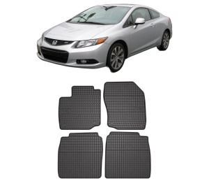 Set covorase presuri HONDA CIVIC IX Coupe din 2014, auto, din cauciuc thermoplastic, HONDA - Img 2