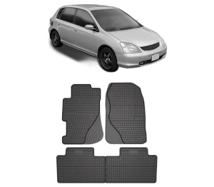 Set covorase presuri HONDA CIVIC VII Hatchback (EU, EP, EV) din 2000-2005, auto, din cauciuc thermoplastic, HONDA - Img 2