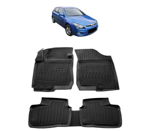 Set covorase presuri HYUNDAI I30 FD din 2007-2012, auto, din cauciuc thermoplastic - Img 2