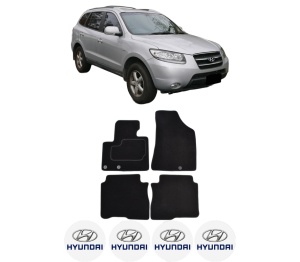 Set Covorase Presuri HYUNDAI SANTA FÉ II (CM) din 2006-2012, Auto, Material Textil Mocheta, HYUNDAI - Img 2
