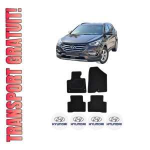 Set Covorase Presuri HYUNDAI SANTA FÉ III (DM, DMA) din 2012-2018, Auto, Material Textil Mocheta, HYUNDAI