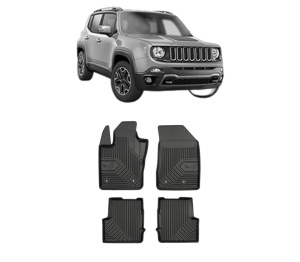 Set covorase presuri JEEP RENEGADE din 2014-2022, auto, din cauciuc thermoplastic, JEEP - Img 2