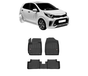 Set covorase presuri KIA PICANTO III (JA) din 2017-2020, auto, din cauciuc thermoplastic, KIA - Img 2