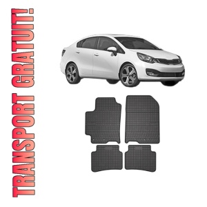 Set covorase presuri KIA RIO III Saloon (UB) din 2011-2017, auto, din cauciuc thermoplastic, KIA