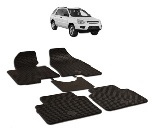 Set covorase presuri KIA SPORTAGE din 2010-2015, auto, din cauciuc thermoplastic - Img 7
